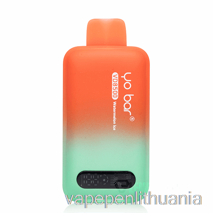 Yo Bar Vd8500 Vienkartinis Arbūzo Ledo Vape Skystis